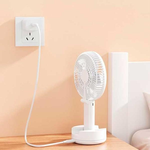 Ventilator HandFan N6 5 W / Axial / White photo 6