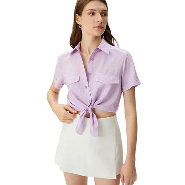 Cămașă pentru femei Koton 4SAK60005EW XXL/ Lila photo 1