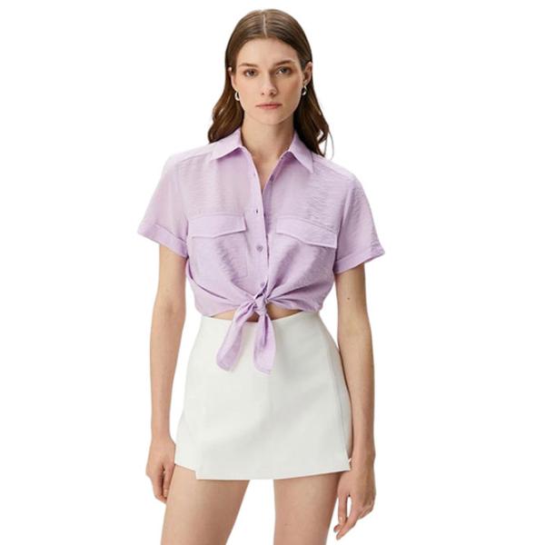 Cămașă pentru femei Koton 4SAK60005EW XXL/ Lila photo 3