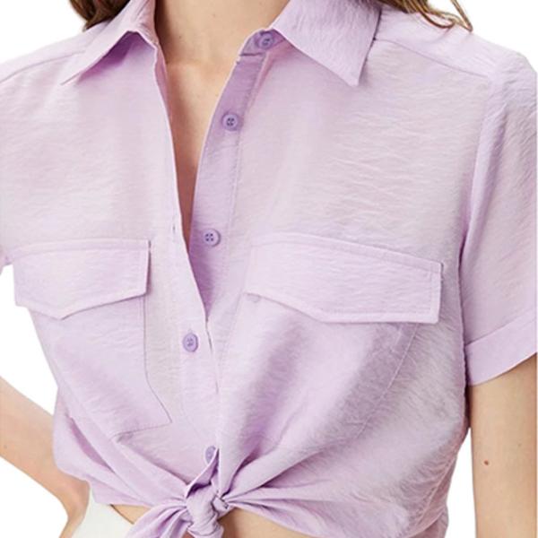 Cămașă pentru femei Koton 4SAK60005EW XXL/ Lila photo 5