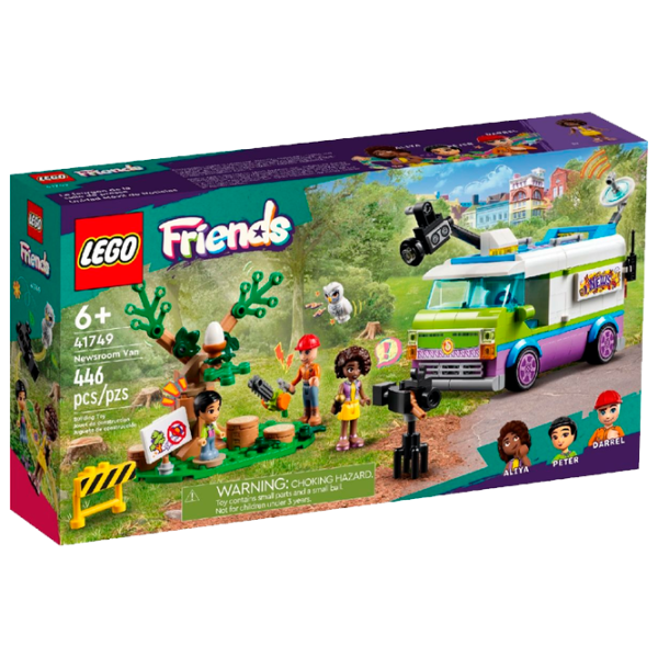 Constructor LEGO Newsroom Van Figuri/ Multicolor photo 1