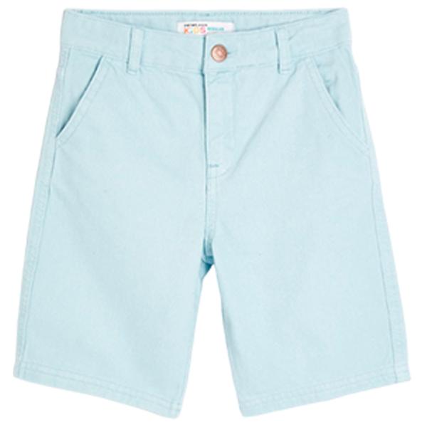 Pantaloni scurți pentru băieți Koton 4SKB40013TD Light Blue photo 1 Pantaloni scurți pentru băieți Koton 4SKB40013TD Light Blue photo 1