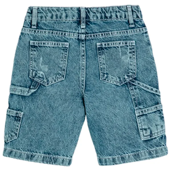 Pantaloni scurți pentru băieți Koton 4SKB40009TD Blue photo 2