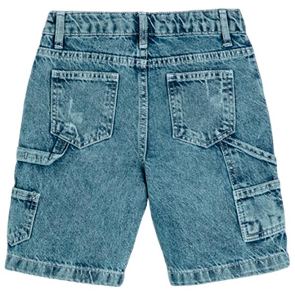 Pantaloni scurți pentru băieți Koton 4SKB40009TD Blue photo 2