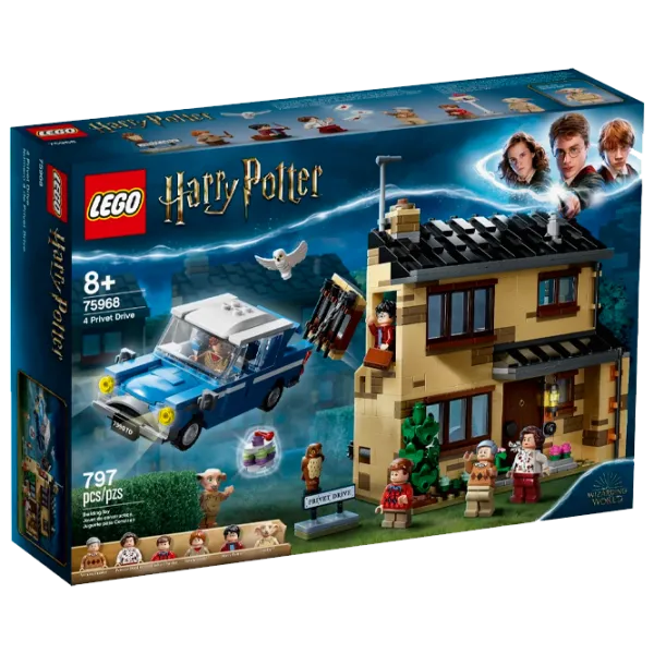 Constructor LEGO 4 Privet Drive Scenă din film/ Multicolor photo 1