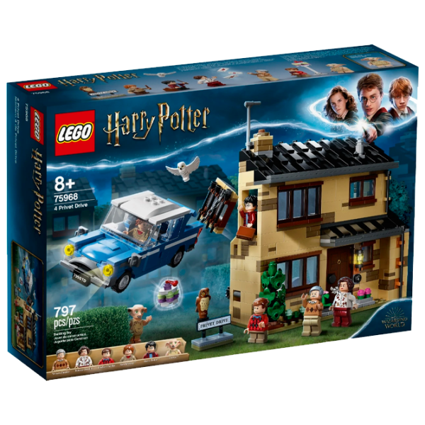 Constructor LEGO 4 Privet Drive Scenă din film/ Multicolor photo 1