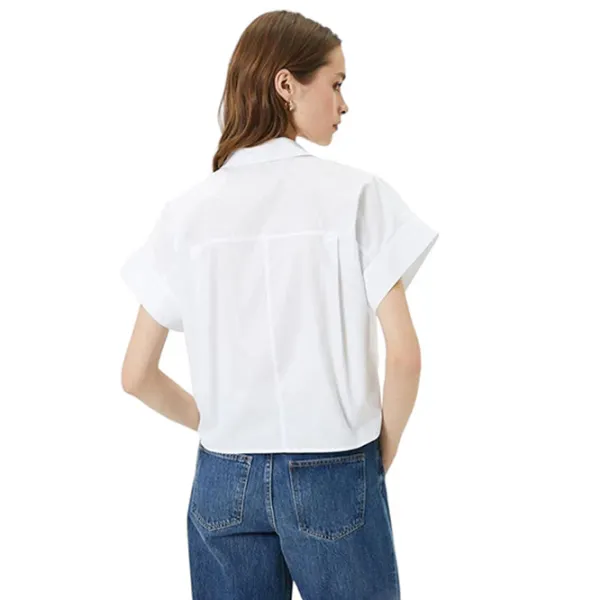 Cămașă pentru femei Koton 4SAK60007PW L/ White photo 3