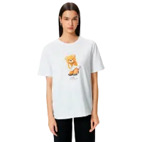 Tricou pentru femei Koton 4SAK50324EK 100% bumbac/ White