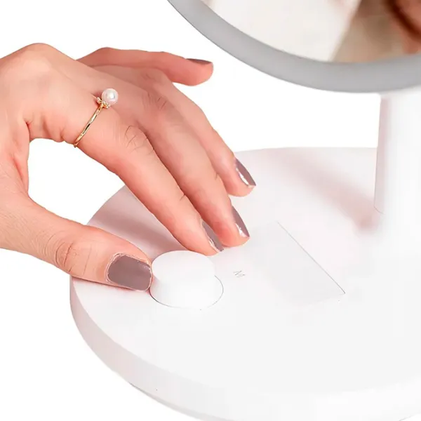 Oglindă de machiaj Jordan & Judy NV535 Unilateral/ White photo 5 Oglindă de machiaj Jordan & Judy NV535 Unilateral/ White photo 5