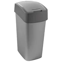 Coș de gunoi Curver Flip Bin 50 l/ Plastic/ Gray