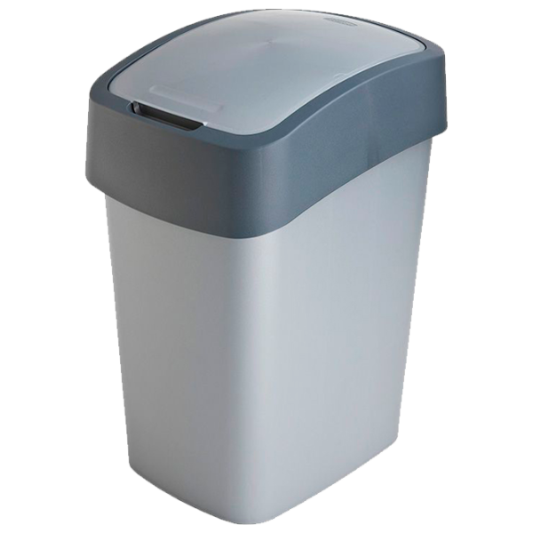 Coș de gunoi Curver Flip Bin 25 l/ Plastic/ Gray photo 1