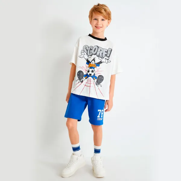 Шорты для мальчиков Koton 4SKB40200TK Синий photo 4 Шорты для мальчиков Koton 4SKB40200TK Синий photo 4