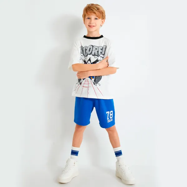 Шорты для мальчиков Koton 4SKB40200TK Синий photo 5 Шорты для мальчиков Koton 4SKB40200TK Синий photo 5