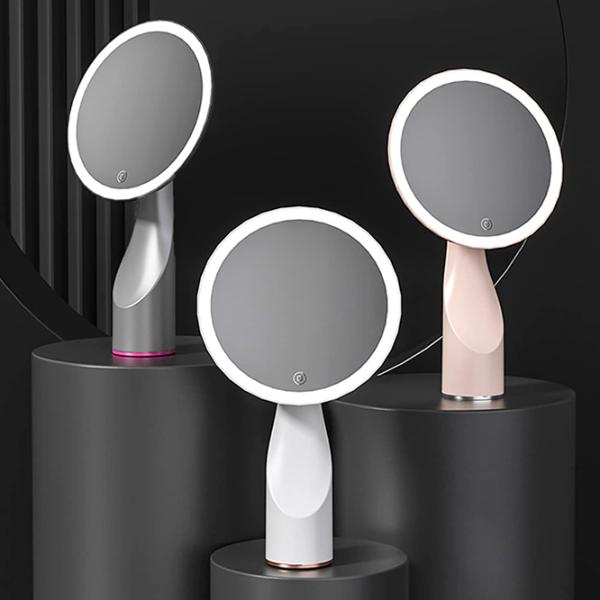 Зеркало для макияжа LED Mirror X320 Односторонняя/ Бежевый photo 6