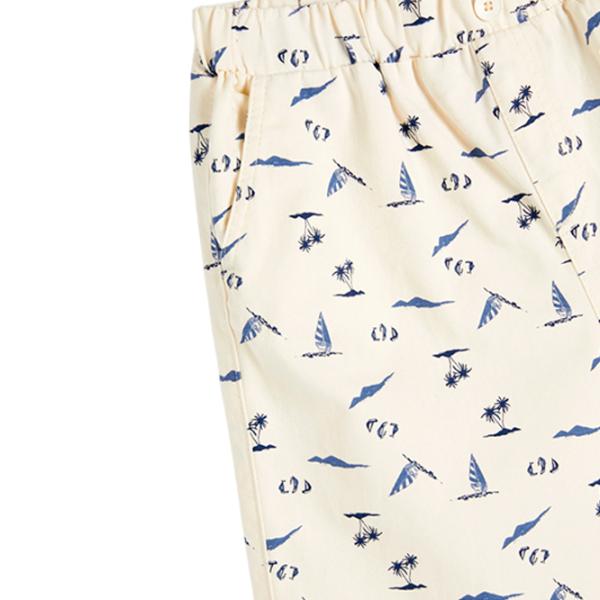 Pantaloni scurți pentru băieți Koton 4SKB40019TW Beige photo 3