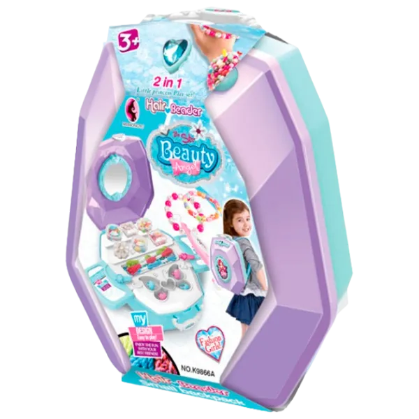 Set de creație Essa Toys Fashion Girls Rucsacul fermecat K9866A 3+/ Multicolor Violet photo 1