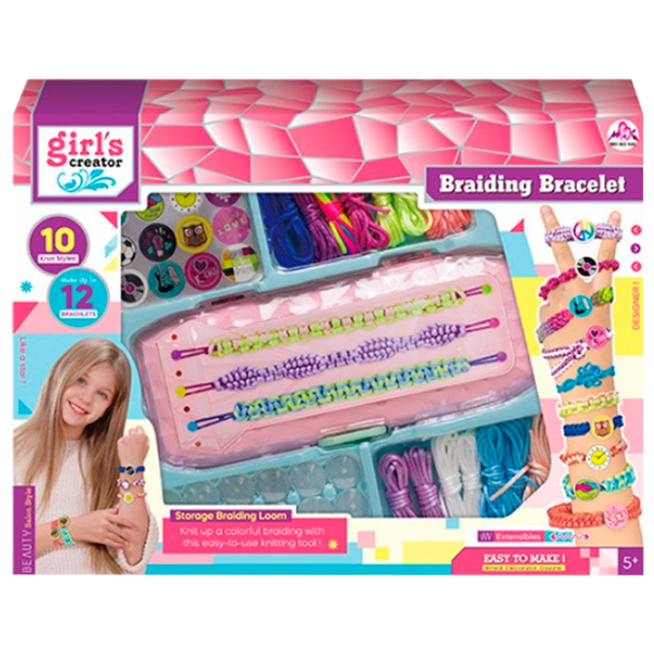 Креативный набор Essa Toys Girl's Creator Braiding Bracelet MBK-515 5+/ Разноцветный Разноцветный photo 1