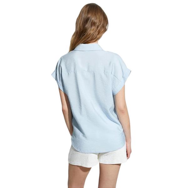 Cămașă pentru femei Koton SAK60005PW S/ Blue photo 3