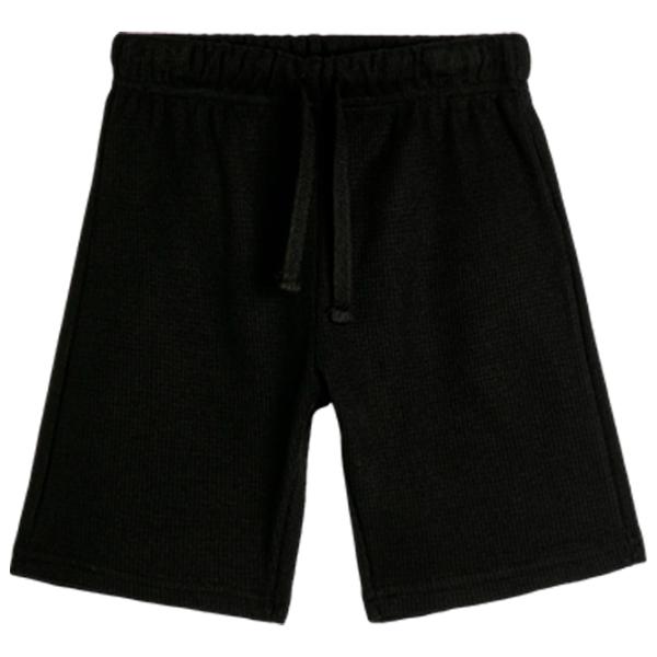 Pantaloni scurți pentru băieți Koton 4SKB40011TK Black photo 1 Pantaloni scurți pentru băieți Koton 4SKB40011TK Black photo 1