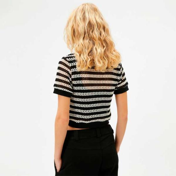 Tricou pentru femei Koton 4SAL10067IK 40% bumbac/ White photo 6