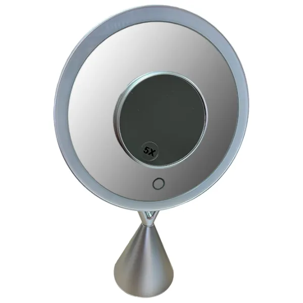 Зеркало для макияжа LED Mirror RM282-SL Односторонняя/ Серебристый photo 3