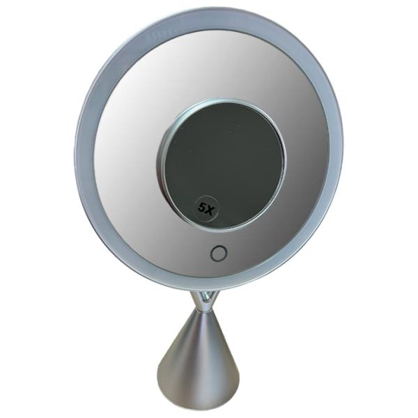 Зеркало для макияжа LED Mirror RM282-SL Односторонняя/ Серебристый photo 3