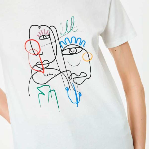 Футболка для женщин Koton 4SAK50390EK 100% хлопок/ Белый photo 5