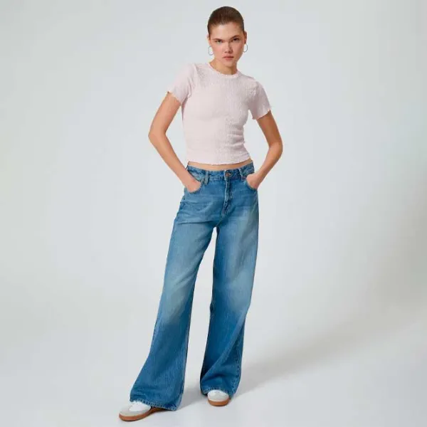 Футболка для женщин Koton 4SAL10128IK 100% полиэстер/ Розовый photo 3