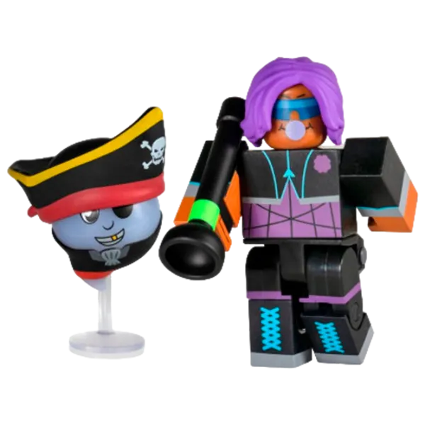 Figurină Roblox Ghost Simulator: Moon 6+/ Black photo 1