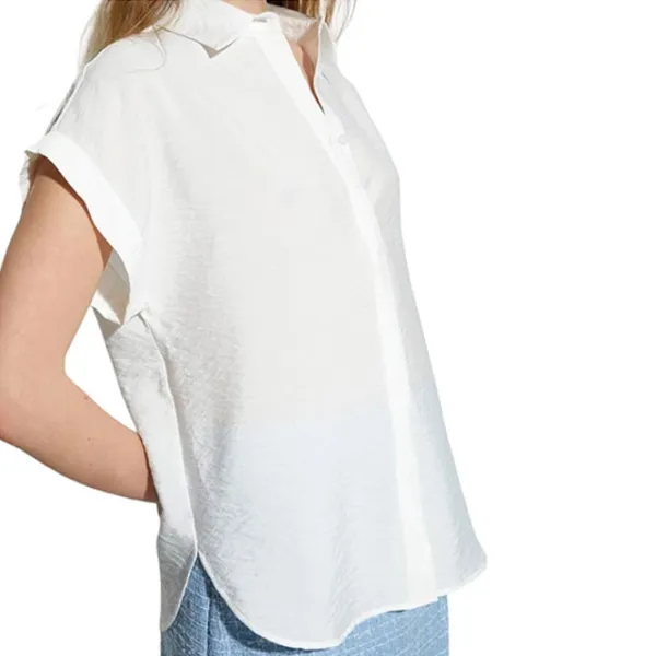 Cămașă pentru femei Koton 4SAK60005PW XL/ White photo 5 Cămașă pentru femei Koton 4SAK60005PW XL/ White photo 5