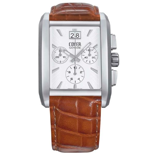 Ceas de mână pentru bărbați Cover CO134.ST2LBR Cuarț/ 37 x 34 mm photo 1 Ceas de mână pentru bărbați Cover CO134.ST2LBR Cuarț/ 37 x 34 mm photo 1