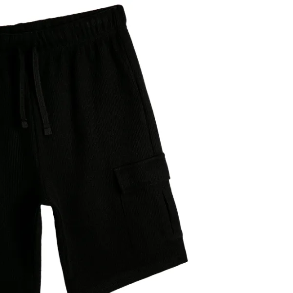 Шорты для мальчиков Koton 4SKB40009TK Черный photo 3