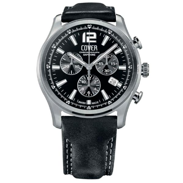 Ceas de mână pentru bărbați Cover CO135.ST11LBK Cuarț/ 42 mm photo 1 Ceas de mână pentru bărbați Cover CO135.ST11LBK Cuarț/ 42 mm photo 1
