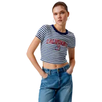 Tricou pentru femei Koton 4SAL10190IK 35% vâscoză/ White