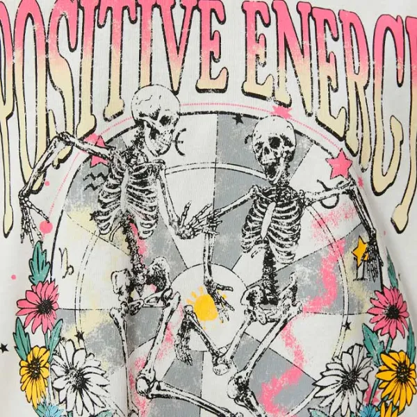 Tricou pentru femei Koton 4SAL10049IK 100% bumbac/ White photo 5