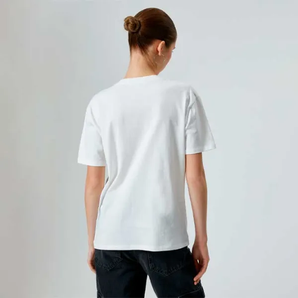 Tricou pentru femei Koton 4SAL10628IK 100% bumbac/ White photo 3