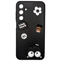 Чехол для смартфона Samsung Galaxy A25 EVO/ Back/ ТПУ/ Белый Черный