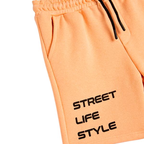 Pantaloni scurți pentru băieți Koton 4SKB40075TK Orange photo 3 Pantaloni scurți pentru băieți Koton 4SKB40075TK Orange photo 3