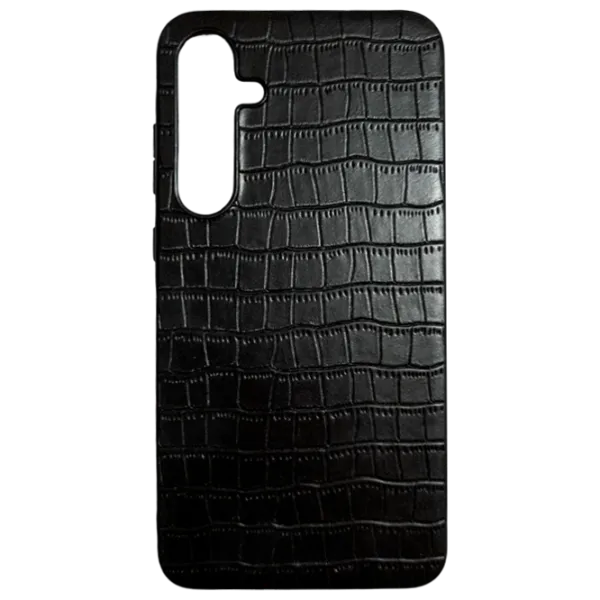 Husă pentru smartphone Samsung Galaxy A55 EVO/ Back/ TPU/ Leather Black photo 1