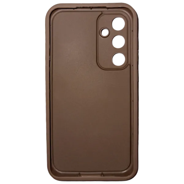 Чехол для смартфона Samsung Galaxy A55 EVO/ Back/ ТПУ/ Белый Коричневый photo 2