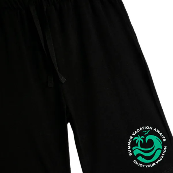 Pantaloni scurți pentru băieți Koton 4SKB40116TK Black photo 3