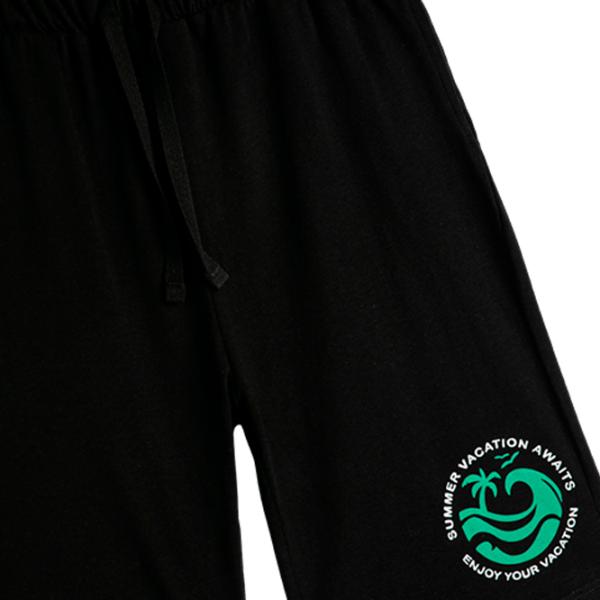 Pantaloni scurți pentru băieți Koton 4SKB40116TK Black photo 3