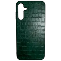 Husă pentru smartphone Samsung Galaxy A15 4G EVO/ Back/ TPU/ Leather Green