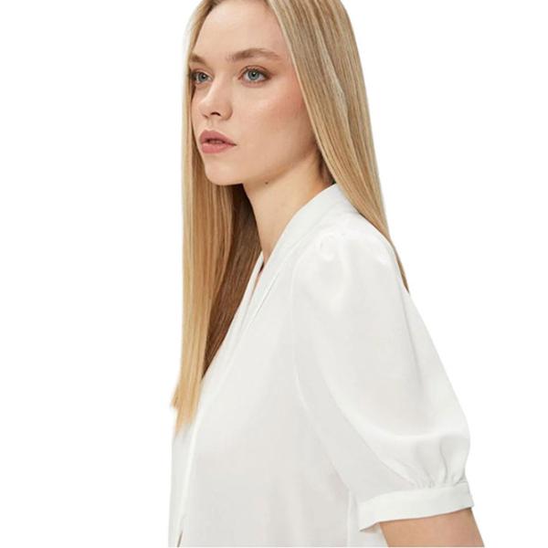 Рубашка для женщин Koton 4SAK60052UW XL/ White photo 3 Рубашка для женщин Koton 4SAK60052UW XL/ White photo 3