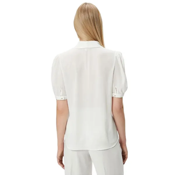 Рубашка для женщин Koton 4SAK60052UW XL/ White photo 4 Рубашка для женщин Koton 4SAK60052UW XL/ White photo 4