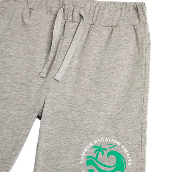 Pantaloni scurți pentru băieți Koton 4SKB40116TK Gray photo 3