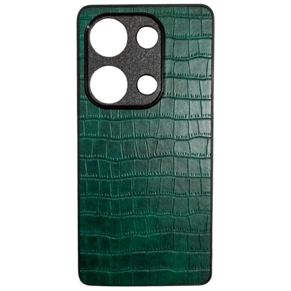 Чехол для смартфона Xiaomi Redmi Note 13 Pro 4G EVO/ Back/ ТПУ/ Leather Зелёный photo 1
