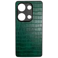 Чехол для смартфона Xiaomi Redmi Note 13 Pro 4G EVO/ Back/ ТПУ/ Leather Зелёный