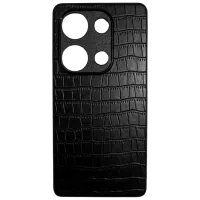 Чехол для смартфона Xiaomi Redmi Note 13 Pro 4G EVO/ Back/ ТПУ/ Leather Черный