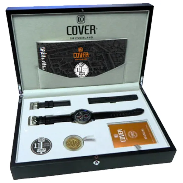 Ceas de mână pentru bărbați Cover 11.ST1LBK Cuarț/ 45 mm photo 4 Ceas de mână pentru bărbați Cover 11.ST1LBK Cuarț/ 45 mm photo 4